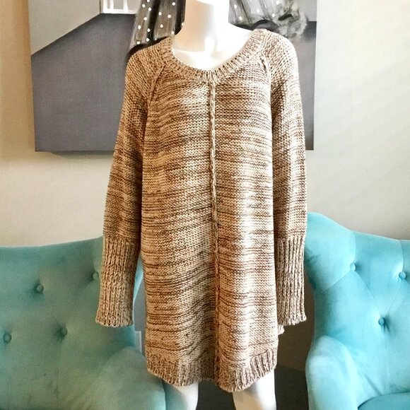 PLUS SIZE Texured Knit Sweater - Picture 1 of 2